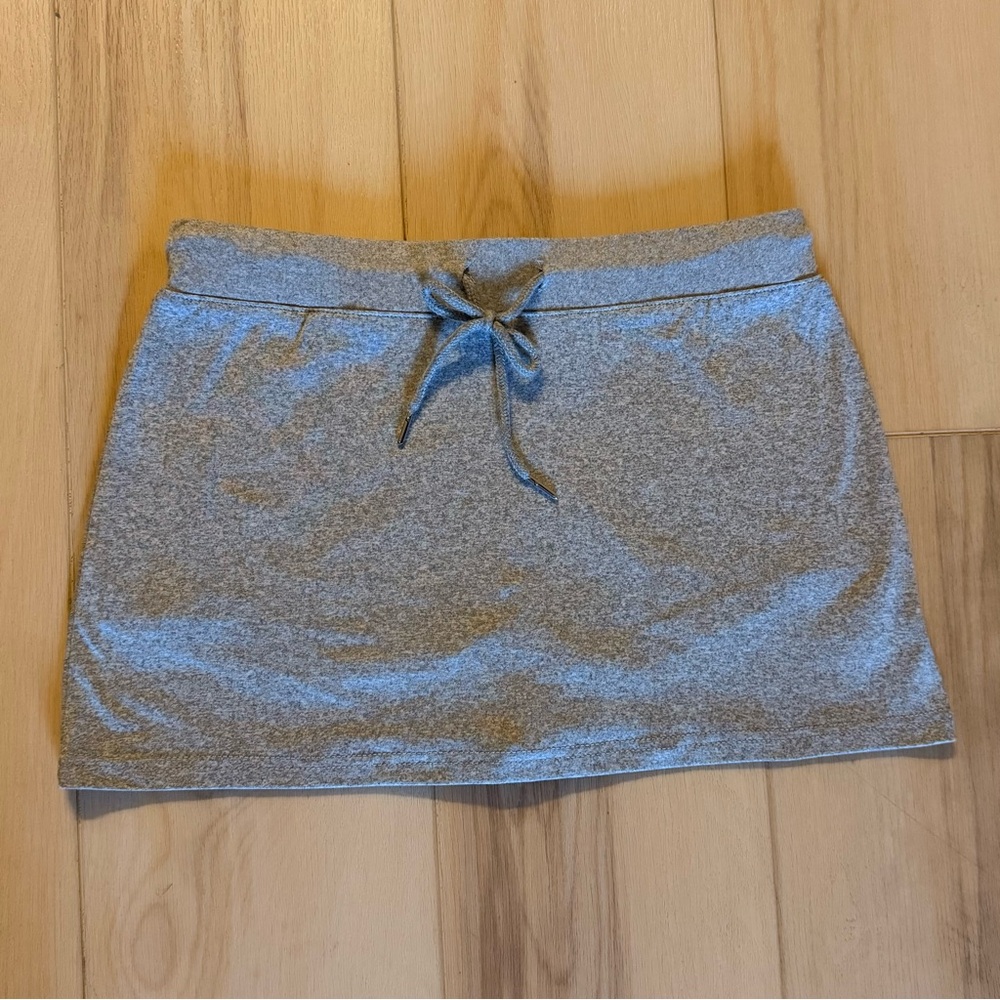 Grey Mini Skirt